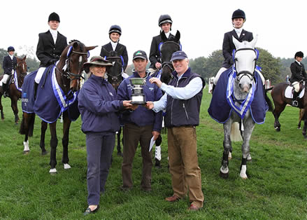 KBIS JRN Team Championship title at Weston Park International Horse Trials.