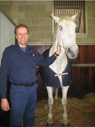 There are 18 trusty steeds based at Lewisham Police Station