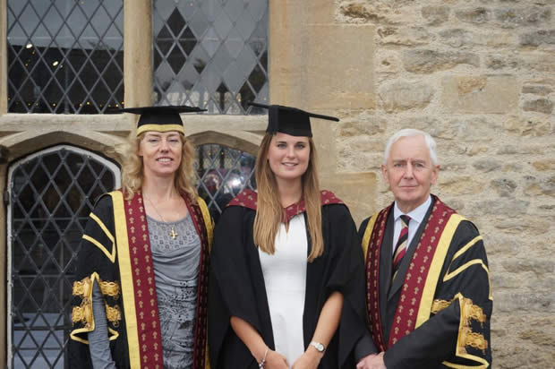 Laura Marsh - Steams Ahead with a first class honours degree in Equine Management from the Royal Agricultural Universityambitions.horseman in America.