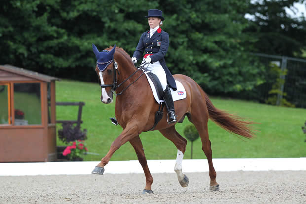 Sophie Wells MBE an outstanding example of what a disabled rider can achieve with a horse. 